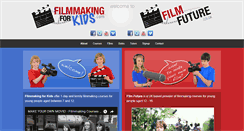 Desktop Screenshot of filmmakingforkids.com